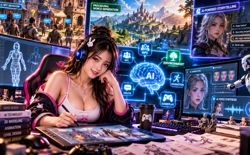 Bagaimana Artificial Intelligence Digunakan dalam Pengembangan Game?